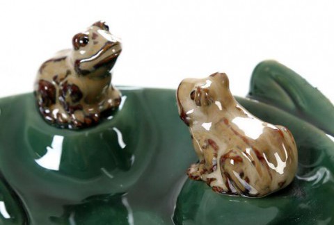 创意陶瓷工艺果盘 青蛙糖果盘水果盘 个性礼品