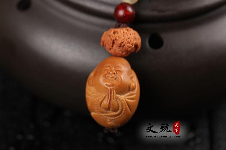 天然无优化羊角圆珠单圈佛珠手串 原创设计高山羊角藏式民族风饰品-6