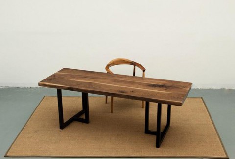北美花梨老板桌 胡桃木实木大板家具