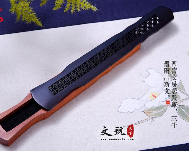 紫光檀伏儀式琴式香具加香简 养生文化用品 中国风红木质香道礼品-7