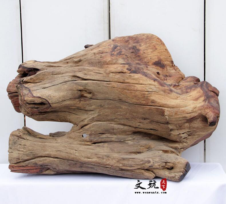 木质工艺品手工木雕《花枝弥勒佛》-3