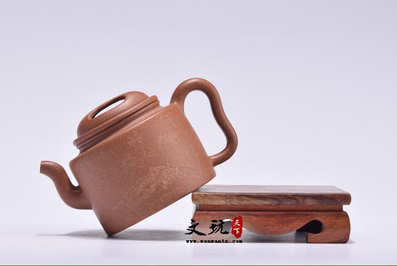 宜兴原矿全纯手工降坡泥洋桶牛盖壶精美紫砂壶茶具茶壶-1
