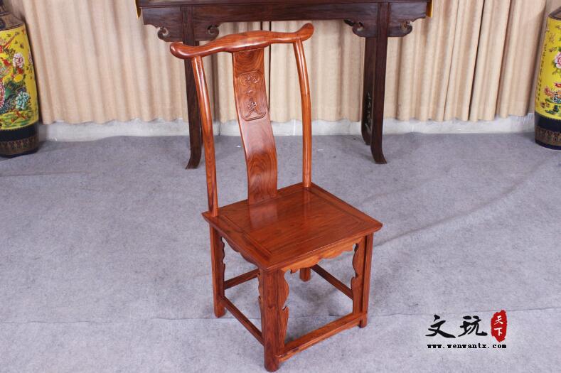 古典中式实木棋台桌 刺猬紫檀木下棋桌椅组合-7