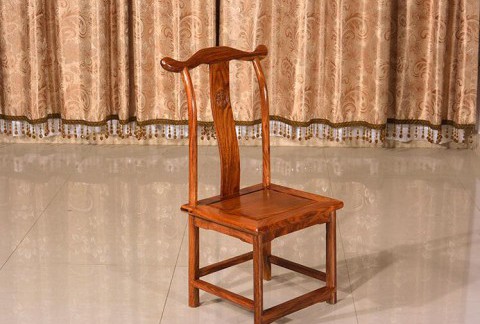 小官帽椅实木儿童椅子刺猬紫檀家具