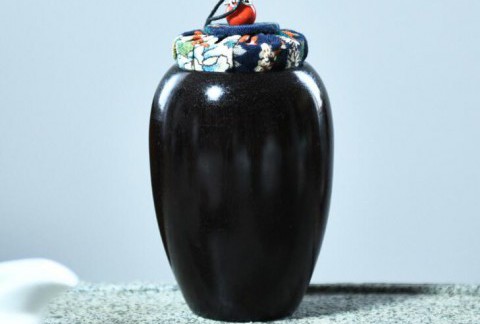 印度小叶紫檀茶叶罐创意家居用品紫檀木手工艺品