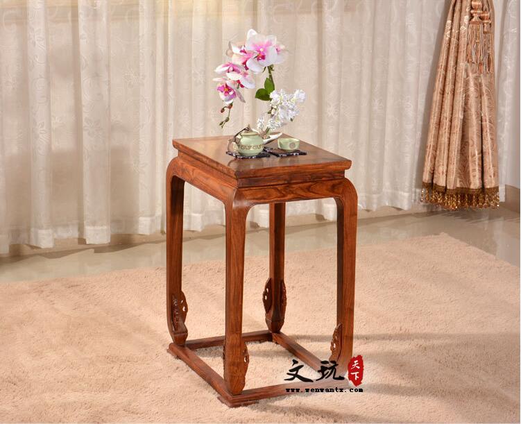 古典中式椅组合三件套明式红木家具皇宫椅-5