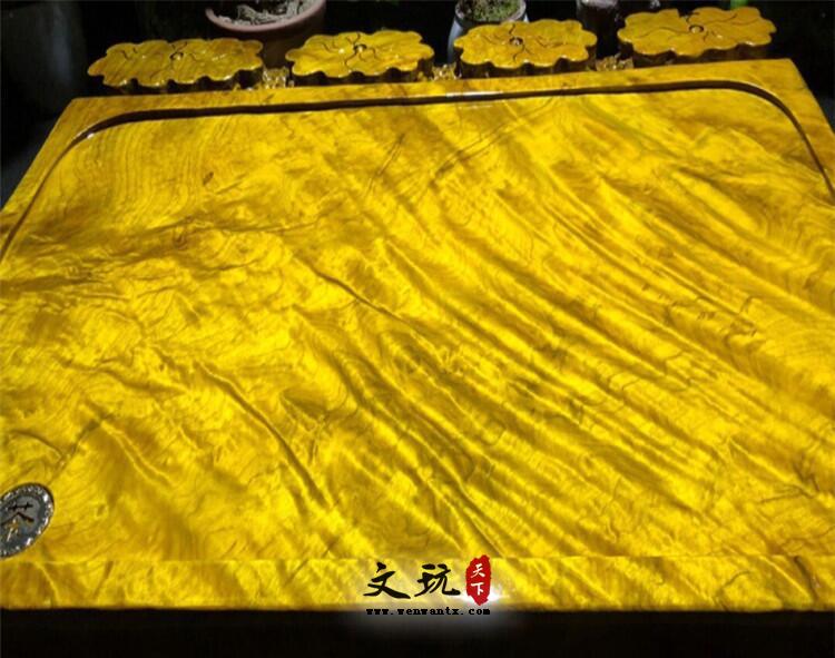 天然实木根雕黄金樟家用茶具中国功夫艺术品实木茶盘办公泡茶茶几-5